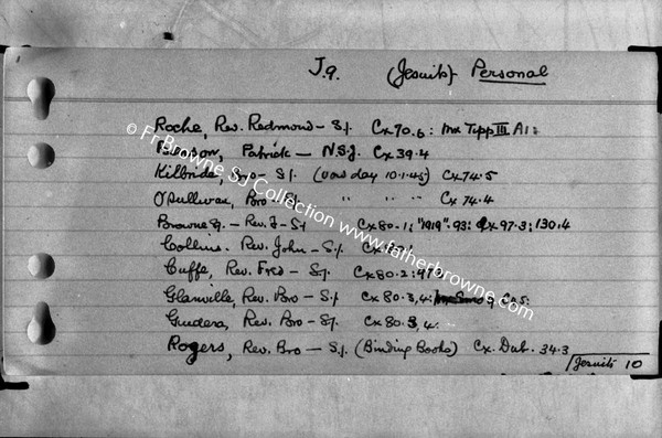 FR BROWNES INDEX